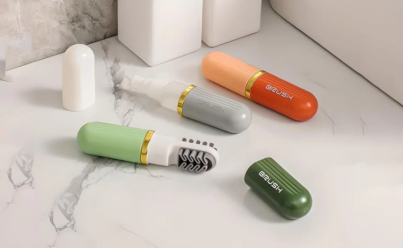 Biodegradable Cleaning Brush with Soap Release